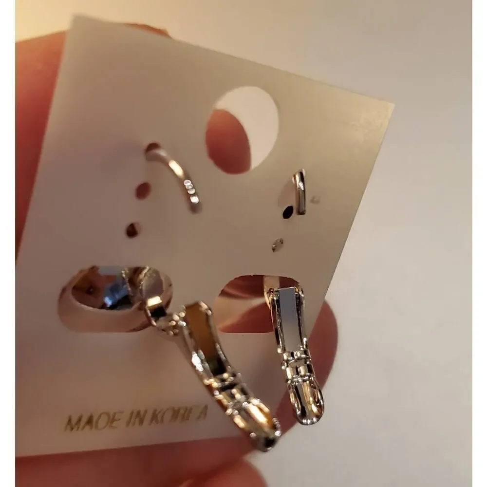 Swarovski Element Earrings Light Brown earrings NWT. L‎ Wedding. Party. Simple